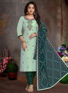Pista Colour New Exclusive Wear Designer Embroidery Readymade Salwar Suit Collection N F C 591 PISTA